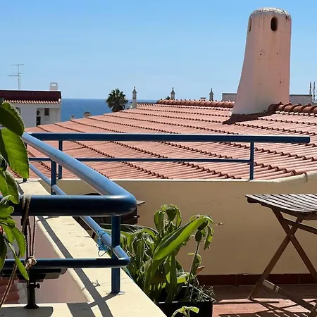 Appartamento Olhos Do Mar 209 Grande Terraco Vista Mar Olhos de Agua  Esterno foto
